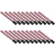 thumbnail image 4 of 20 piezas t10 w5w extensión de conector de bombilla de soporte de enchufe de goma suave pláshico cobre para cochetas bicicletas barcos scooters remolones negros + rojo, 4 of 7