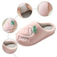 thumbnail image 4 of Gvdentm Boys House Slippers Cute Slippers for Girls Boys Soft Fuzzy Slip-Ons House Shoes with Non-slip Sole, Lined Winter Shoes(Red,1), 4 of 9