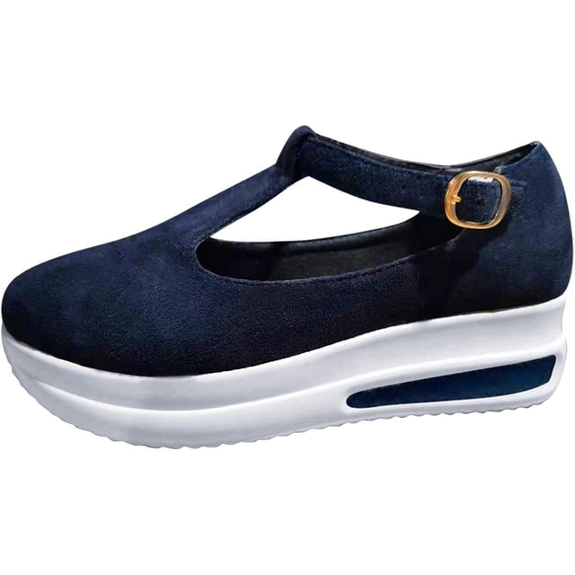 Sandalias de Cuña Media con Punta Abierta Básica Para Mujer, Sandalias de Punta Abierta Zapatos de Mujer Zapatillas de Deporte Cuñas de Moda Para Mujer Alpargatas Calzado Deportivo de Verano,I-36 Xishao ropa