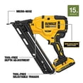 thumbnail image 2 of DEWALT DCN650D1 20V MAX XR 15 GA Cordless Angled Finish Nailer Kit, 2 of 5