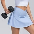 thumbnail image 6 of RUTAYY Women Tennis Skirt With Pockets Shorts High Waisted Athletic Skorts Skirts For Running Workout Solid Color Casual Travel Skirts, 6 of 9
