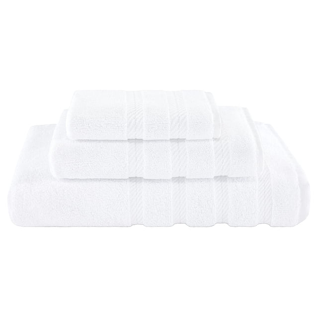 Juego de toallas American Soft Linen Premium de 3 piezas, 100% algodón