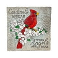 thumbnail image 2 of Evergreen 10.5" Garden Stone, Cardinals Appear when Angels are Near, 2 of 8