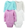 thumbnail image 1 of Carter's Cache-Couches pour Bébés Filles, Lot de 4, Assortis, 3 Mois, 1 of 1