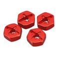thumbnail image 3 of 12pcs Aluminum Alloy 12mm Combiner Wheel Hub Hex Adapter Upgrades For 144001 1/14 Rc Car Spare Part, 3 of 5