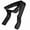 Black, variant on BIMZUC Portable Quick Change Tune Clamp Handheld Tuner Trigger Capo for Folk Acoustic Guitar, Black (3.0 inches / 7.6 cm)