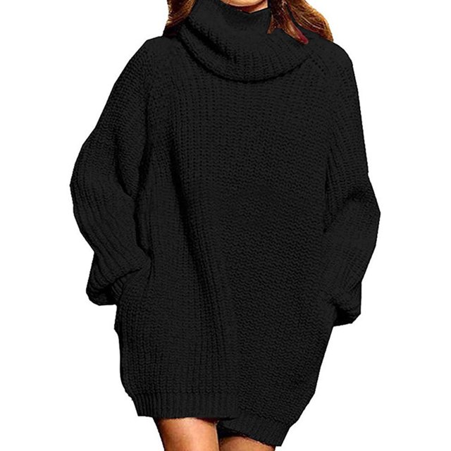Vestido De Suéter, Vestido De Suéter De Punto Casual Adornos Agradables A La Piel Líneas Faciales Suave Para Interior Para Mujer ANGGREK Otros