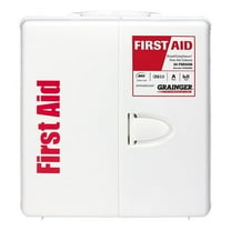 First Aid Kit and Housing, Plastic 241 Components, 100 People Served