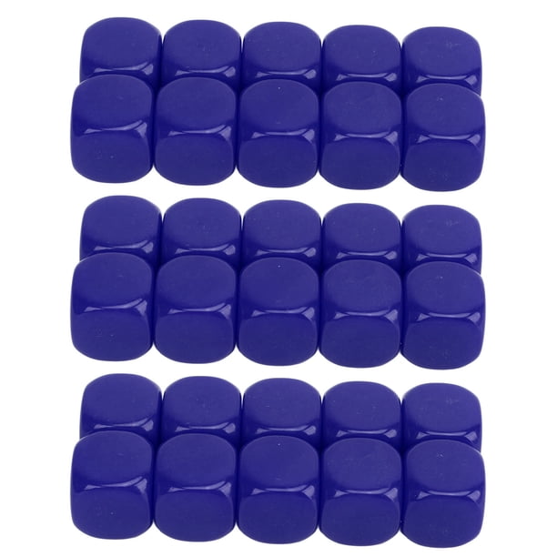 Juego de Dados Laterales NikouMX 30 Dados en Blanco 16 mm