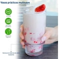 thumbnail image 2 of Juego de 12 Vasos de Cristal Bluelander, 11 Oz (350 ml), Diseño Lineas, 2 of 5