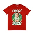 thumbnail image 5 of Elf The Movie T-Shirt Men's Buddy OMG Santa! Novelty Holiday-Inspired Adult Tee, 5 of 5