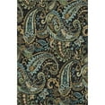 thumbnail image 2 of Addison Rugs Mayfield Washable Transitional Paisley Black Rectangle Rug, 5' x 7'6", 2 of 6