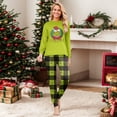 thumbnail image 2 of Christmas Family Matching Pajamas, Dad Mom Kids Baby Xmas Party Sleepwear Nightwear Clothes (Women, 3XL), 2 of 6