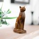 thumbnail image 4 of Figura decorativa de gato egipcio coleccionable para estantería, mesa de centro y hogar. S, 4 of 5