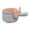 Blue, variant on WeiLaiKeQi Ceramic Soup Crock Single Handle 600ml Noodle Bowl for Restaurant Home Salad Yellow