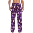 thumbnail image 4 of FORMRS Mens Pajama Pants with Pockets Cotton Sleepwear Lounge Bottoms Sizes S-2XL, Cartoon Ghost Pattern, 4 of 7