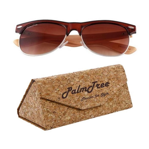 Lentes para Sol City Tour City Tour Brown UV400 Polipropileno Madera de Bambú