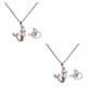 thumbnail image 1 of Guardurnaity Women Mood Change Color Moon Charm Shape Set Gem Jewelry Necklace Ring 2piezas Sirena, 1 of 1