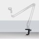 thumbnail image 4 of Abrazadera de mesa tipo C de aleación de aluminio con abrazadera en H para micrófono, base de sujeción con clip fijo, abrazadera metálica para manguera (negra), 4 of 6
