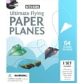 thumbnail image 7 of Kits For Kids: Ultimate Flying Paper Planes - Build & Fly Activity Set, 60 Folding Sheets, 16 Designs, Instruction Book, Bands & Clips, Kids Ages 8+, 7 of 7