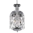 thumbnail image 1 of Elegant Lighting Rococo 11" 3 Lumière Pendentif en Cristal Royal, 1 of 1