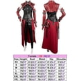 thumbnail image 3 of Disfraz de Aerith para mujer adulta, traje de Final Game Fantasy 7 Ever Crisis, chaqueta, pantalones, peluca, para Halloween y carnaval, 3 of 5