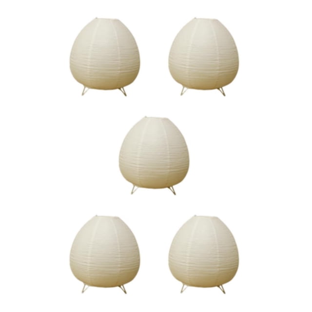Wosthever Paper Lantern Table Lamp Decorative Paper Lamp for Office Bedroom Decoration Type2 NO2