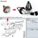 thumbnail image 4 of Cepillo lateral, cepillo principal, paños de fregona, accesorios para aspiradora robot G1 MI, repuestos para fregona, 4 of 5