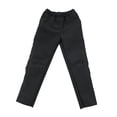 thumbnail image 3 of Pantalones de ropa para figuras de acción a escala 1:6, estilo casual y moderno, de tela, para mini muñecas. Negro, 3 of 9