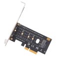 thumbnail image 4 of Adaptador M.2 a Pcie PCB chapado en oro M.2 NVME a PCIe 3,0 X4 adaptador elevador de expansión de alta velocidad, 4 of 9