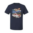 thumbnail image 2 of Wild Bobby Ford Mustang II Supercoupe 1977 Cars and Trucks Men Graphic Tee, Navy, 3X-Large, 2 of 6