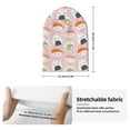 thumbnail image 2 of Pofeuu Cute Sushi (2) Print Beanie Hat for Men Women Knit Winter Hat Warm Cuffed Skull Beanie Slouchy Soft Unisex, 2 of 6