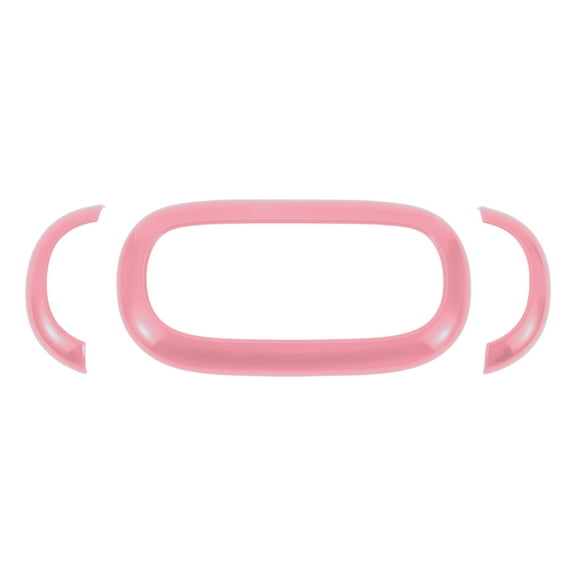 Unique Bargains 1 set Front Rear Roof Reading Light Trim Cover for Jeep Wrangler JK 4 Door 2011-2017 Dome Light Reading Light Lamp Panel Cover Trim ABS Pink