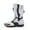 Black-white, variant on JG WOLVES - Motorcycle Boots - All-Season Comfort & Adventure - Waterproof Touring & Off-Road Riding Shoes - For Men & Women,White-red,38