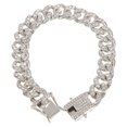 thumbnail image 1 of Miangastore Dog Chain Coll Chain Bracelet Necklace Link Chain for Pet Dog Necklace Metal Cat Chain, 1 of 8