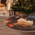 thumbnail image 5 of Bingfone Christmas Tree Skirt Mat Christmas Decoration Interior 36" -Lava Dragon, 5 of 6