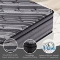 thumbnail image 7 of Queen Mattress,10 inch Cooling-Gel Memory Foam and Individually Pocket Innerspring Hybrid Mattress, 7 of 7
