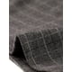 thumbnail image 5 of Falda midi ajustada Allegra K con abertura en la espalda y cremallera en la cintura alta estampado cuadros Gris oscuro L, 5 of 5