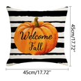 thumbnail image 3 of 4Pcs Fall Pillows Autumn Farmhouse Fall Outdoor Thanksgiving Decorative Fall Throw Pillow Covers Fall Decorations For Home Fall Decor Pillow Covers, 3 of 6