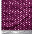 thumbnail image 1 of Soimoi Georgette Viscose Fabric Cross Small Motif Shirting Decor Fabric Printed Yard 42 Inch Wide, 1 of 1
