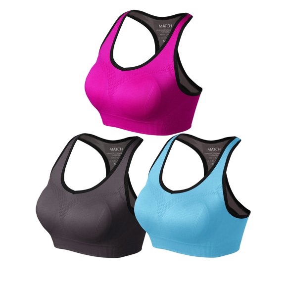Matchstick Women's Wirefree Yoga Sport Bra
