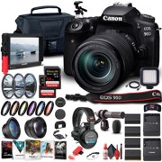 Canon EOS 90D DSLR Camera W/ 18-135mm Lens 3616C016 - Pro Bundle