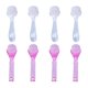 thumbnail image 2 of Nail Scrubber Brushes 1 Set 8Pcs Non-slip Handle Fingernail Cleaning Tools Assorted Color Nail Dirt Removal, 2 of 3