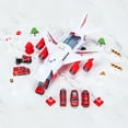 thumbnail image 3 of Car Toys Set with Transport Cargo Airplane Toys- 32.6x22.4 Inch Play Mat,6 Mini Fire Trucks/Construction Vehicle Toys,1 Large Plane,11 Road Signs,Truck Toys Gift for 3 4 5 6 Years Old Boys Kids, 3 of 7