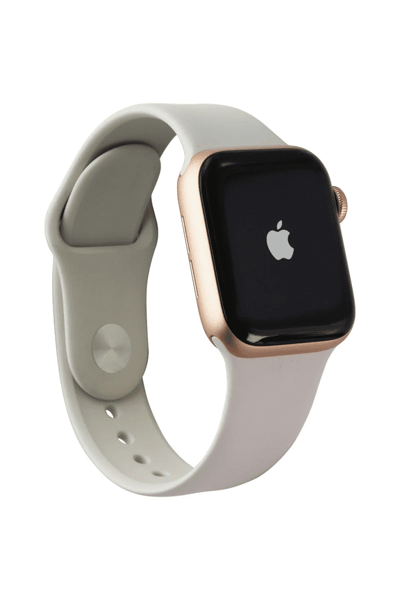 Pre-Owned Apple Watch SE (GPS + Cellular, 40mm) - Gold Aluminum Case with Pink Sand Sport Band