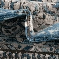 thumbnail image 4 of Unique Loom Nyla Collection Area Rug - Smile (5' 3" x 8' Rectangle Blue/Light Blue), 4 of 7
