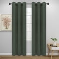 thumbnail image 1 of Cortina Easy-Going Blackout, 2 paneles, 86 x 183 cm, color verde, 1 of 7