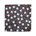 thumbnail image 1 of CTM® Glow In The Dark Halloween Boo Ghost Print Holiday Bandana, 1 of 1
