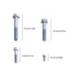 thumbnail image 4 of Perno De Transmisión De La Serie K De Acero Inoxidable Exquisito Kit De Pernos De Transmisión Tornillos De Transmisión De Metal Tornillos De Motor Duros Juego De Tornillos A Prueba De Óxido Yuarrent VI005446-00, 4 of 7
