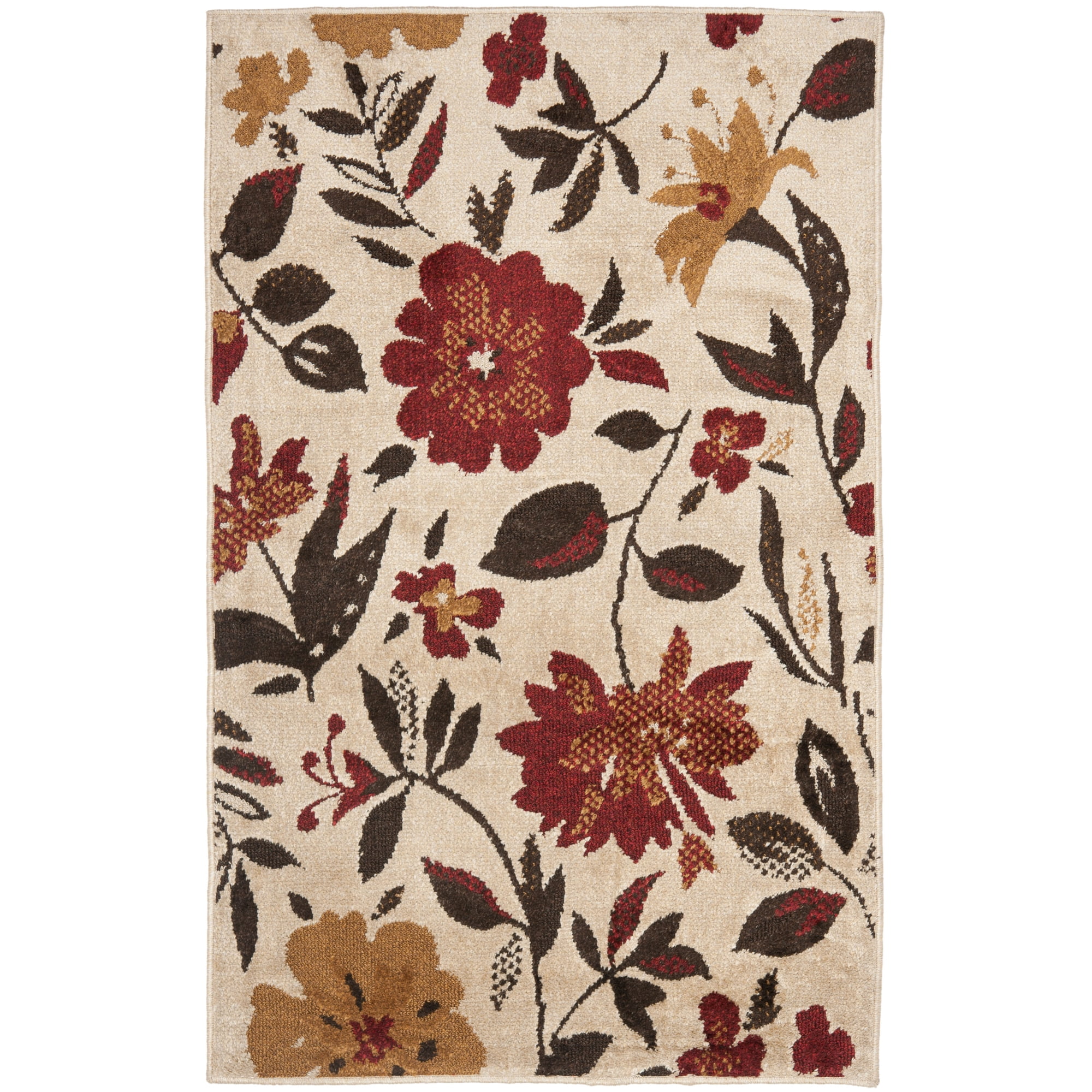 Safavieh Kashmir Christopher Floral Area Rug, Ivory/Red, 5' x 8'